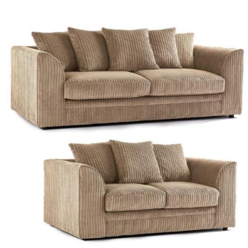 BYRON JUMBO 3+2 SEATER SOFA | SofaSaleHub UK