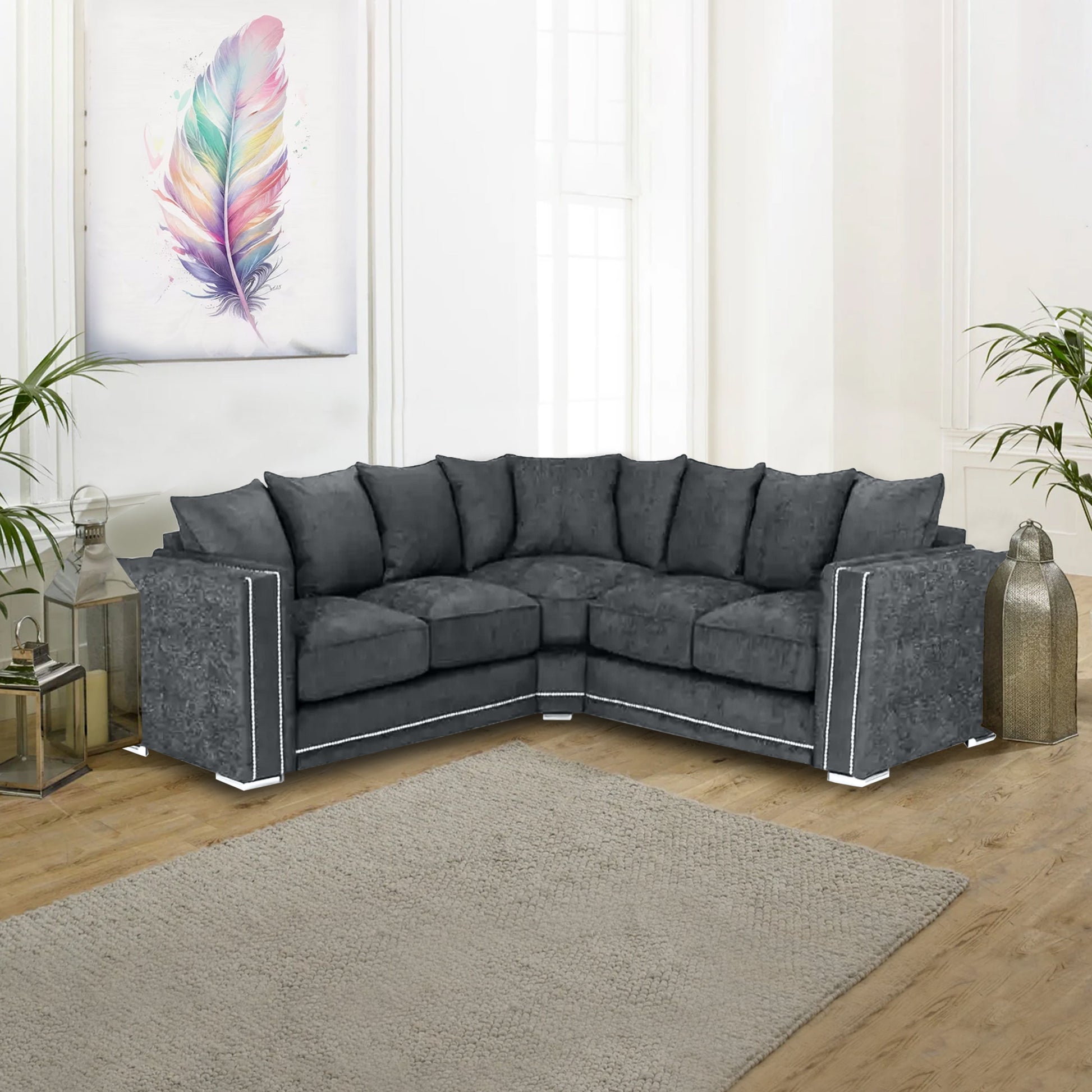 ALASKA 5 SEATER CORNER SOFA | SofaSaleHub UK