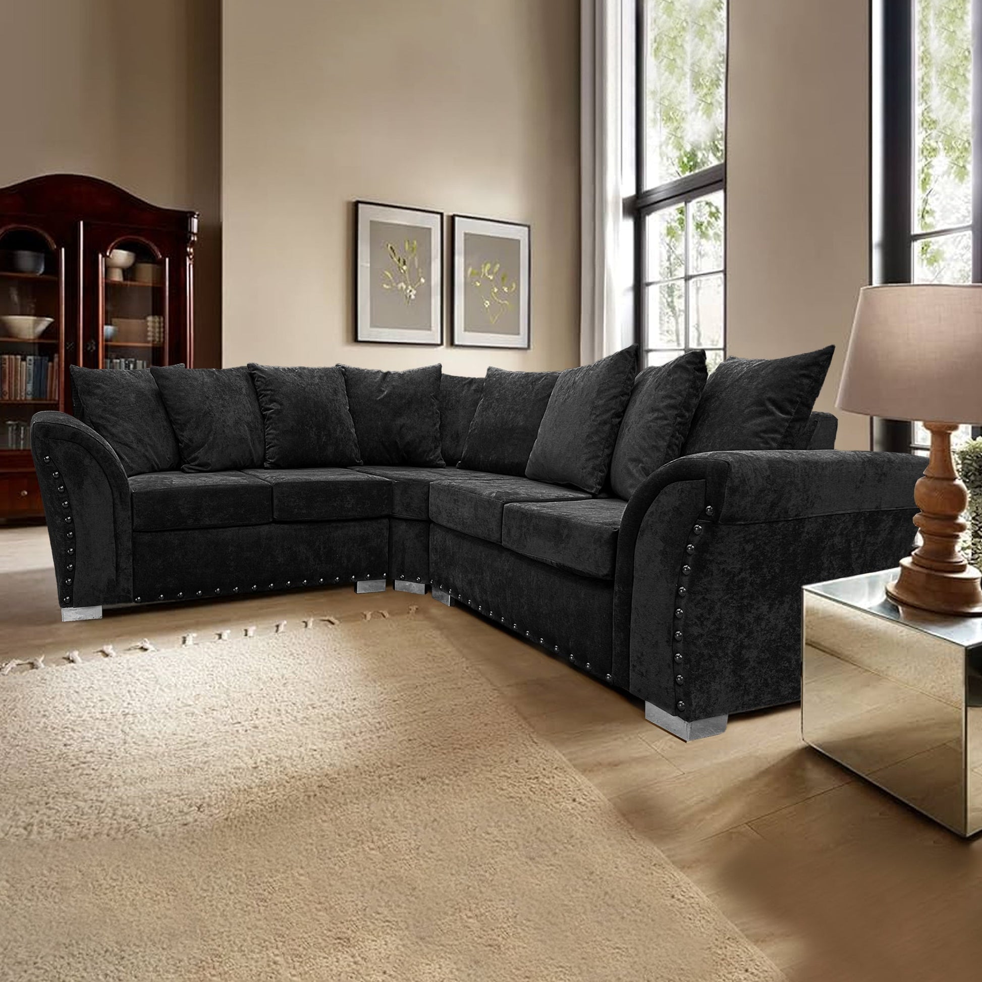 HARRISON 5 SEATER CORNER SOFA | SofaSaleHub UK