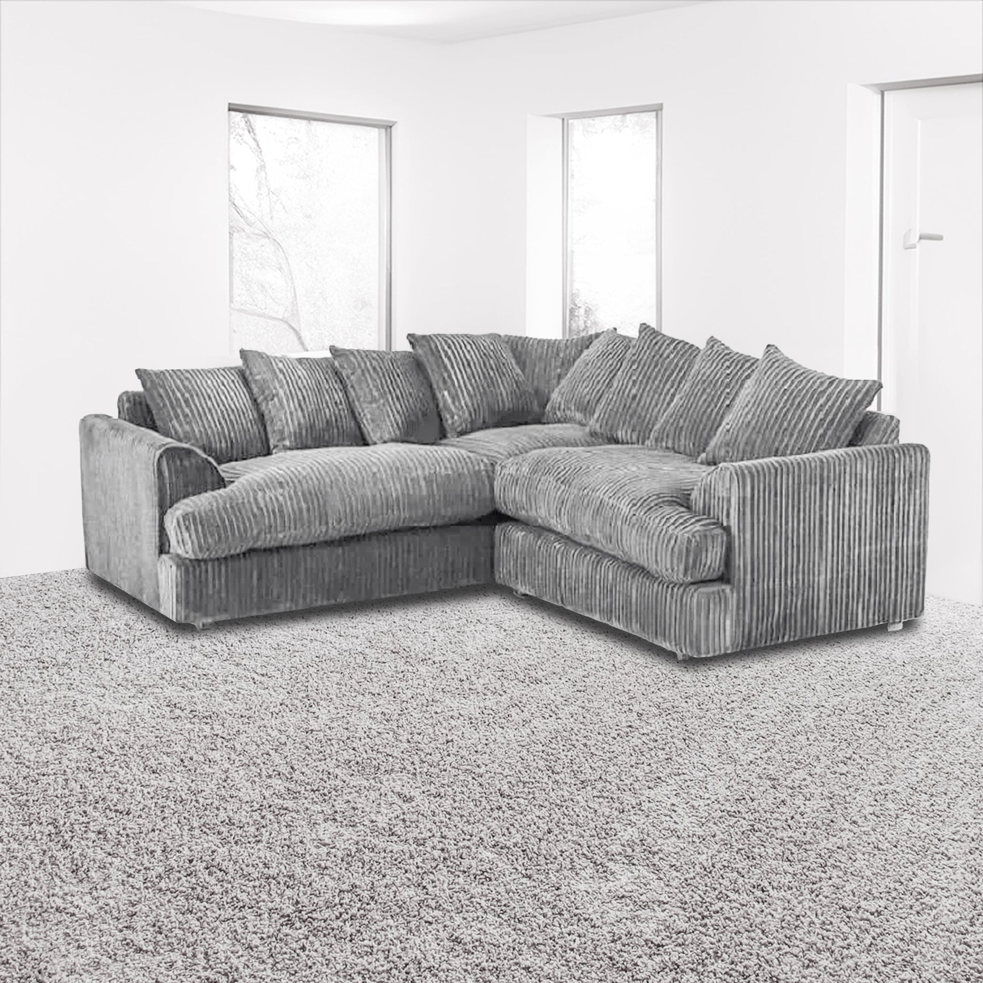 LIVERPOOL JUMBO 5 SEATER WIDE ARMRESTS SOFA | SofaSaleHub UK