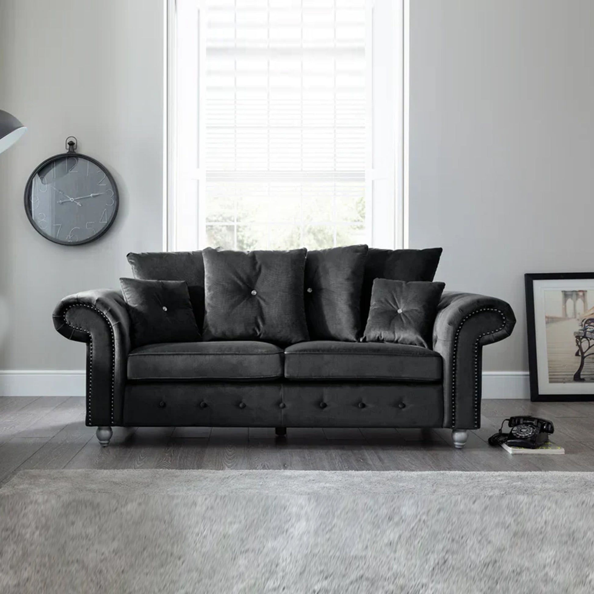Ashwin 3 Seater Sofa | SofaSaleHub UK